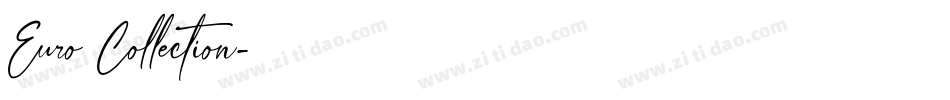 Euro Collection字体转换